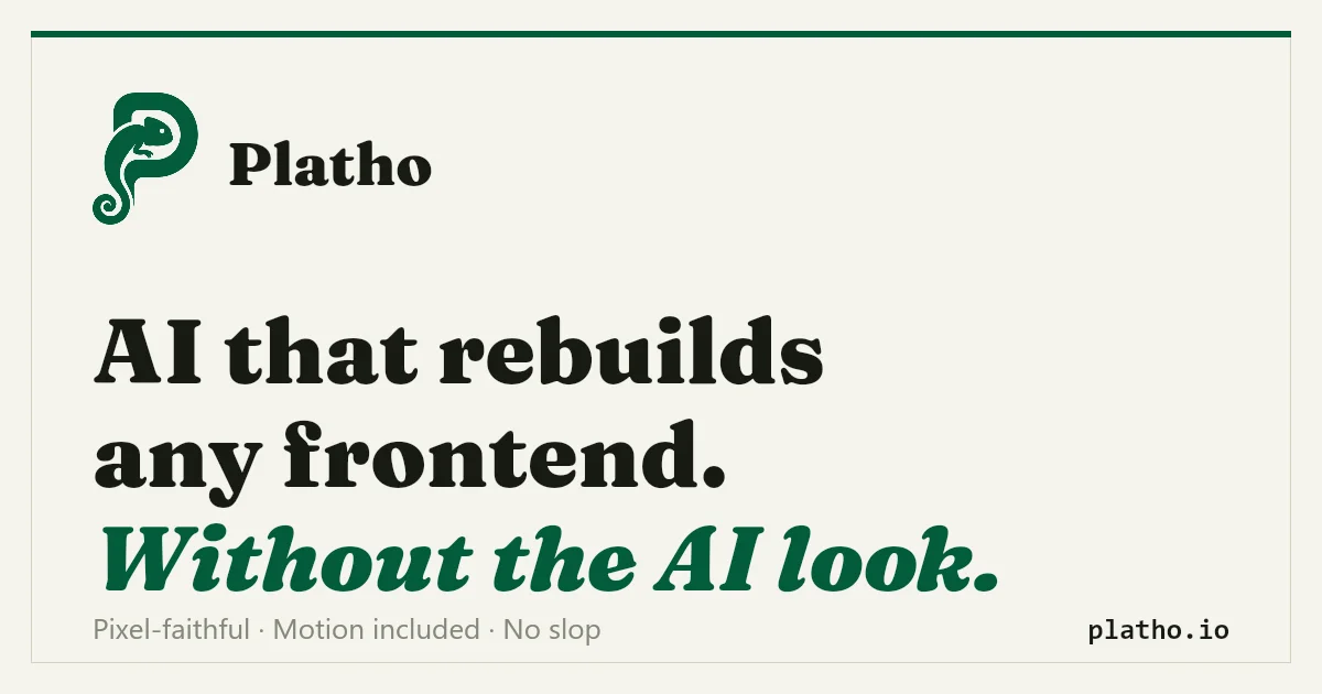 Platho header image
