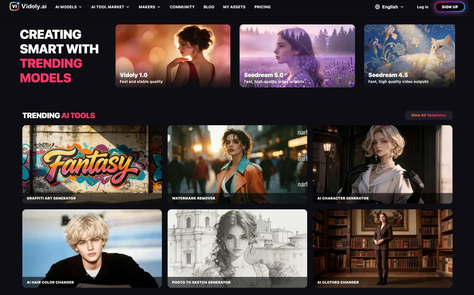 Vidoly header image