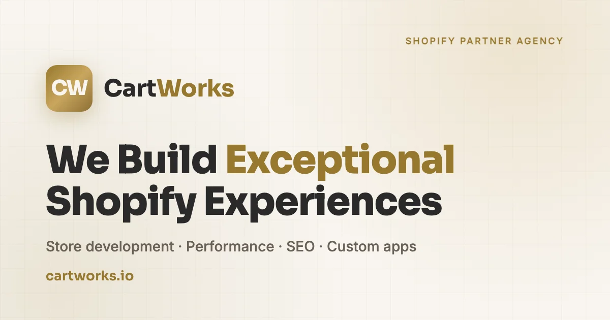 Cartworks header image