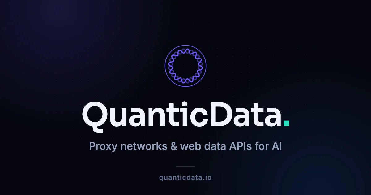 Quanticdata header image