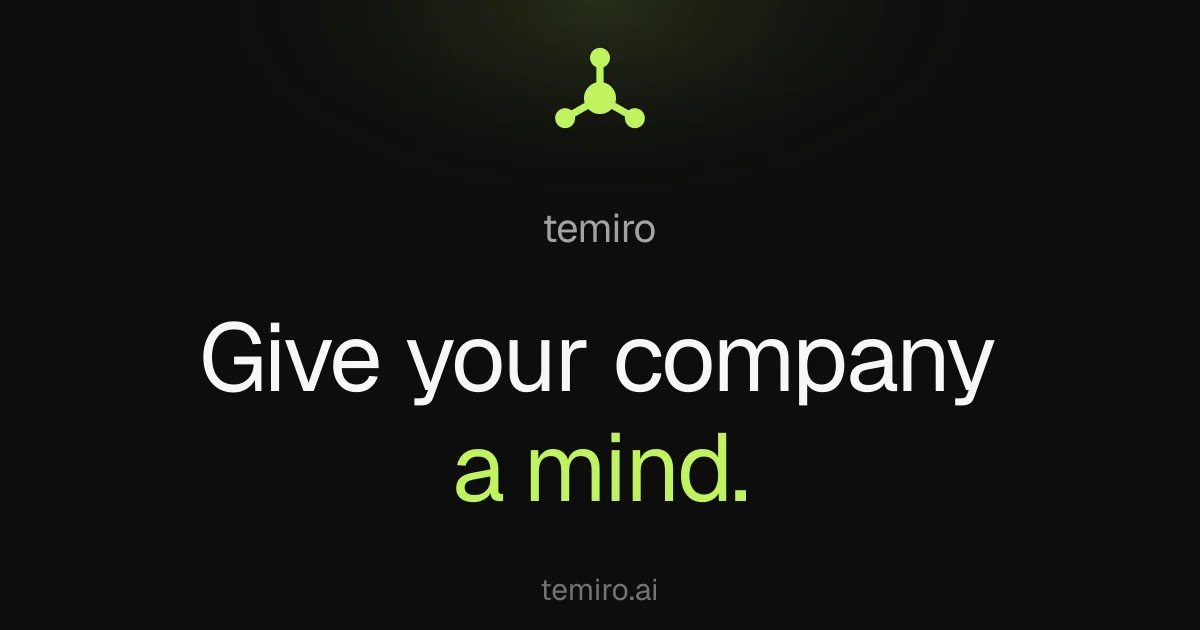 Temiro header image