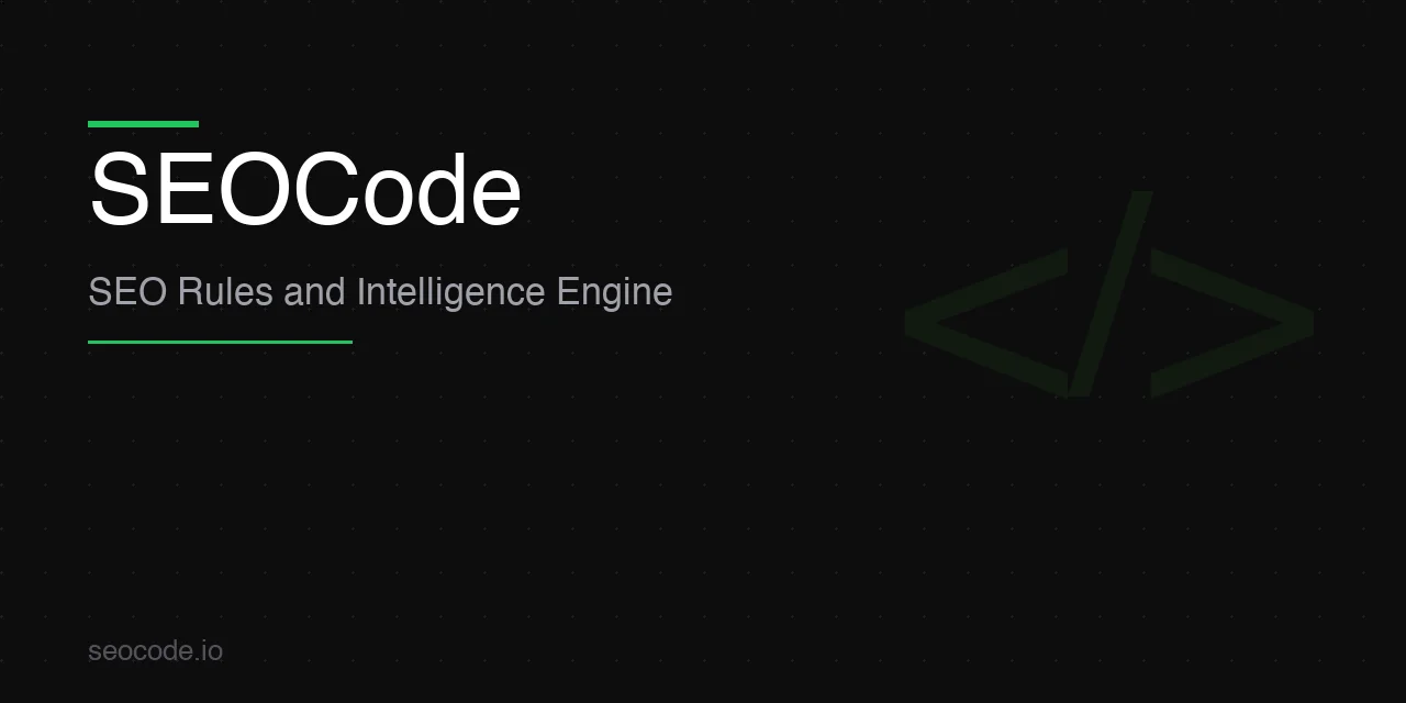 Seocode header image