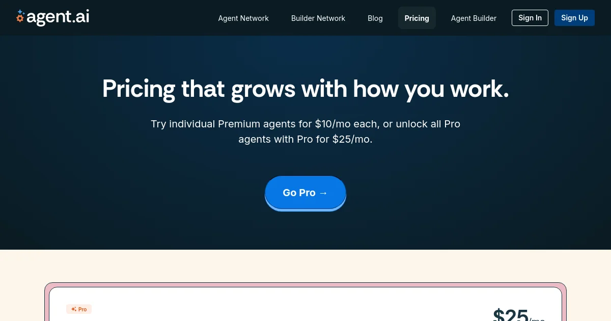 Easy Fintech pricing page