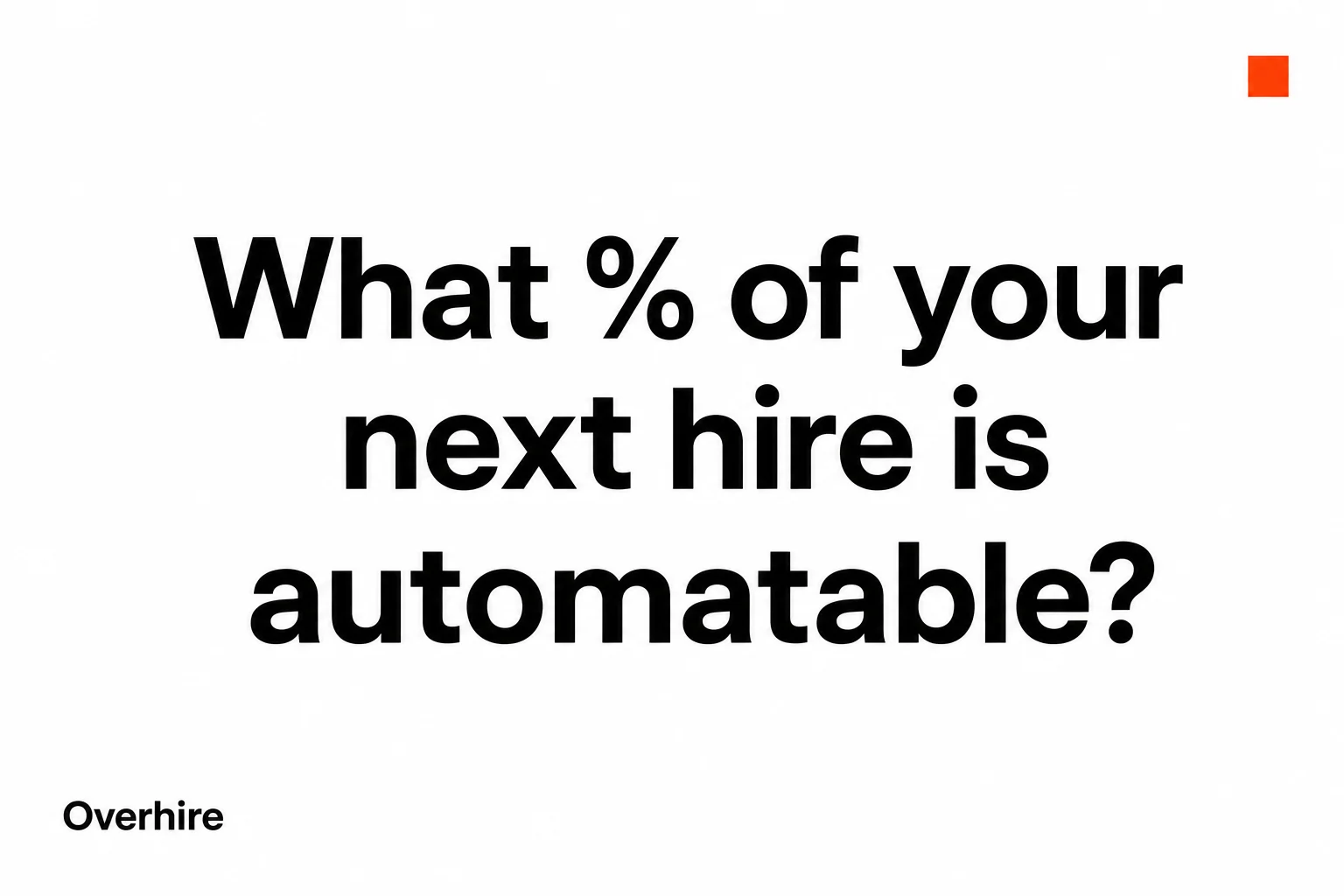 Overhire header image