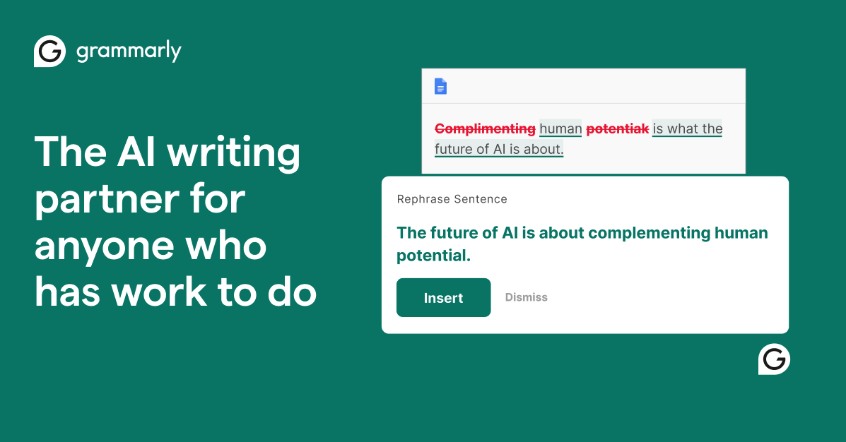 Grammarly header image