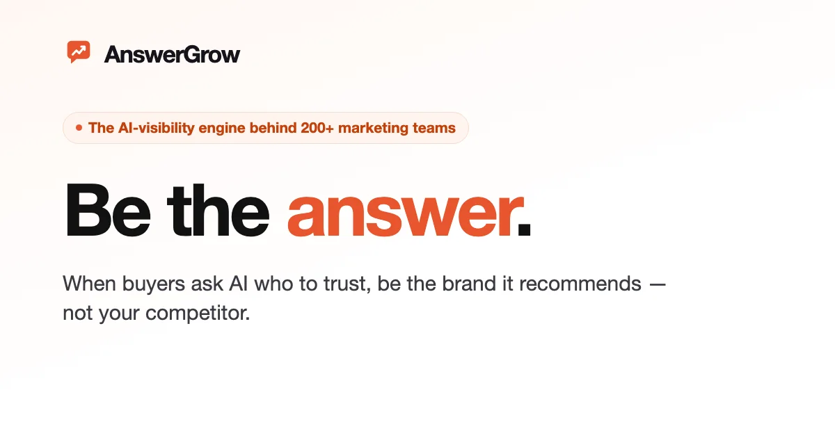 Answergrow header image