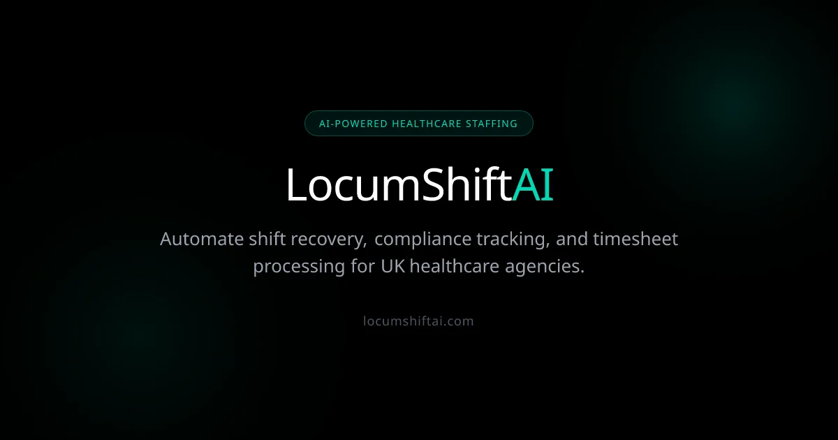 Locumshift AI header image
