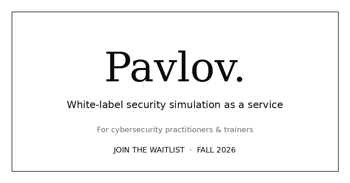Runpavlov header image