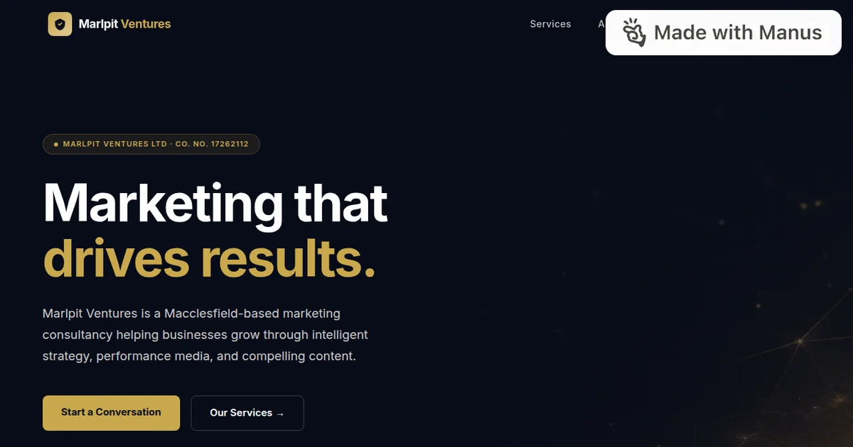 Marlpit Ventures header image