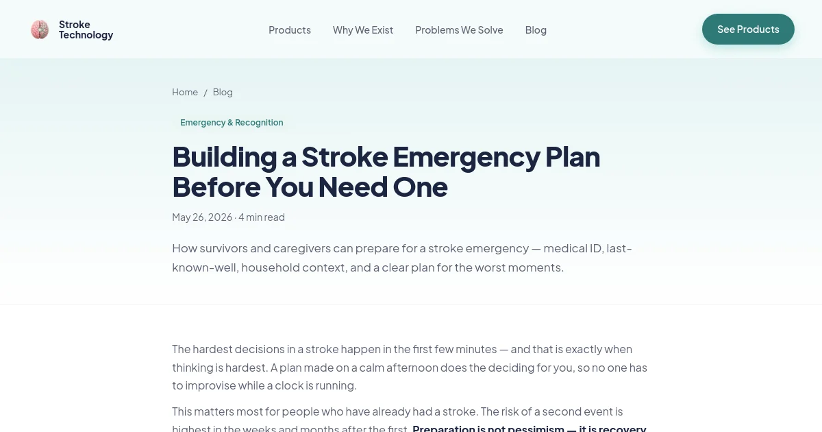 stroke.technology pricing page