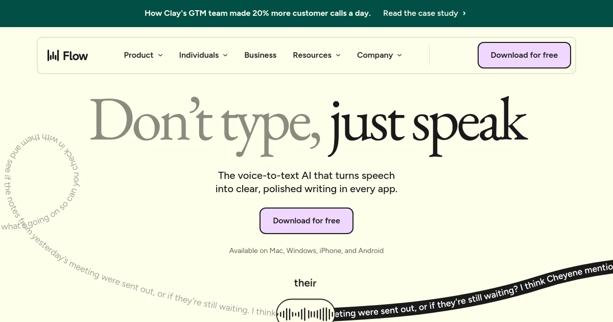 Wisprflow.ai pricing page