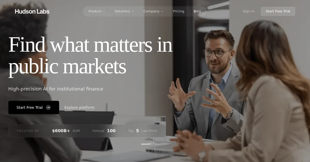 Hudson Labs header image