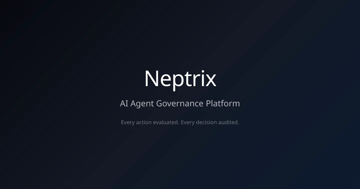 Neptrix AI header image