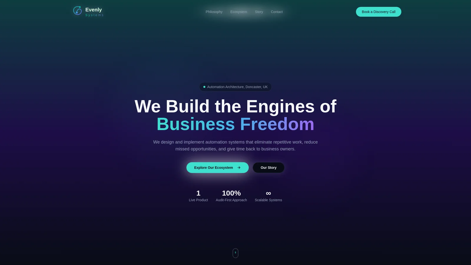 Evenly Systems header image
