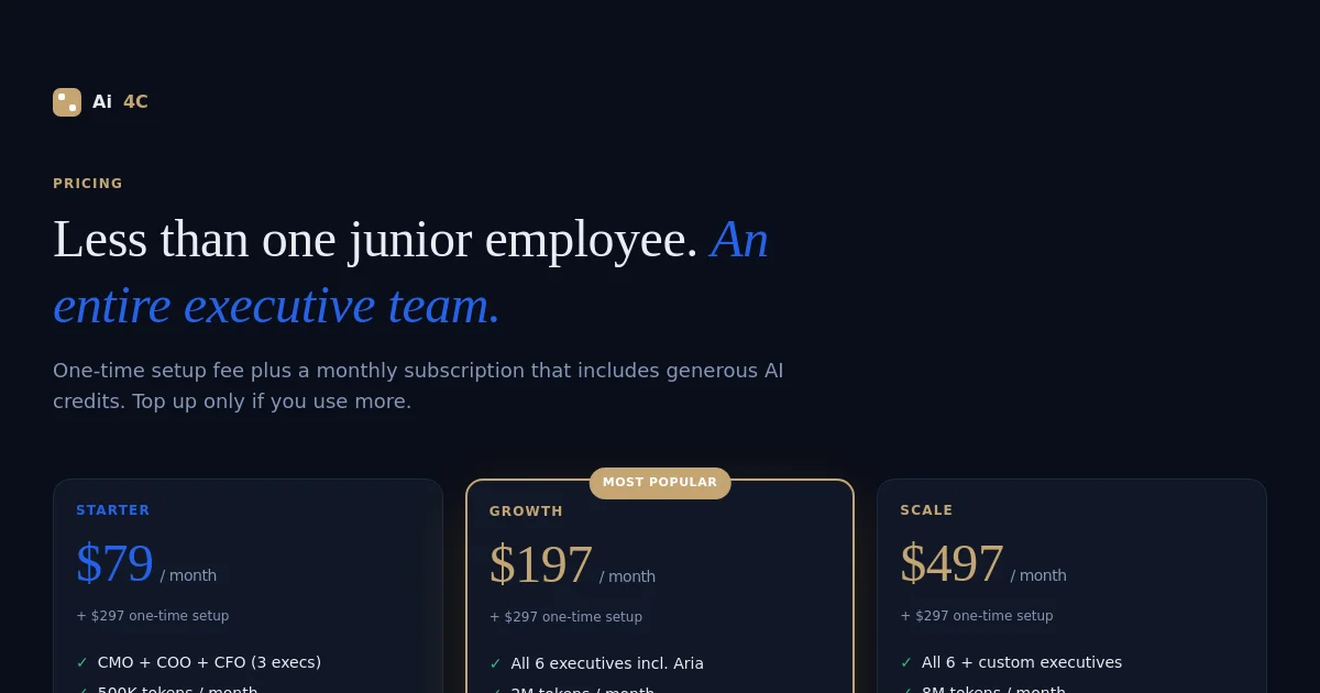 Ezboss pricing page