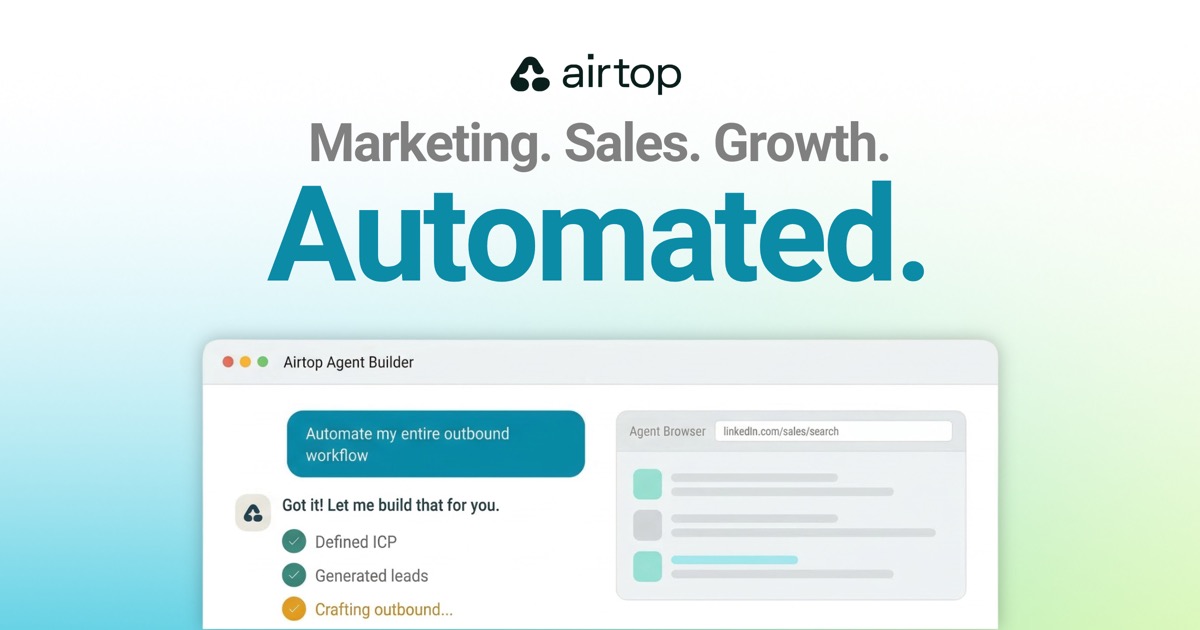 Airtop header image