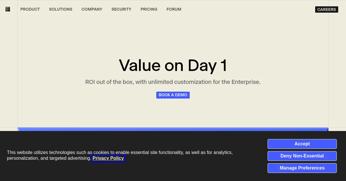 Hebbia pricing page