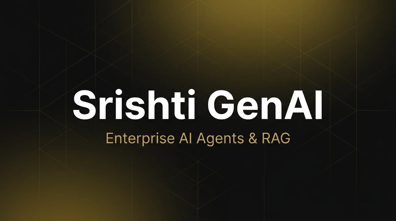 Srishti GenAI header image