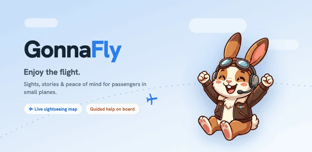 Gonnafly header image