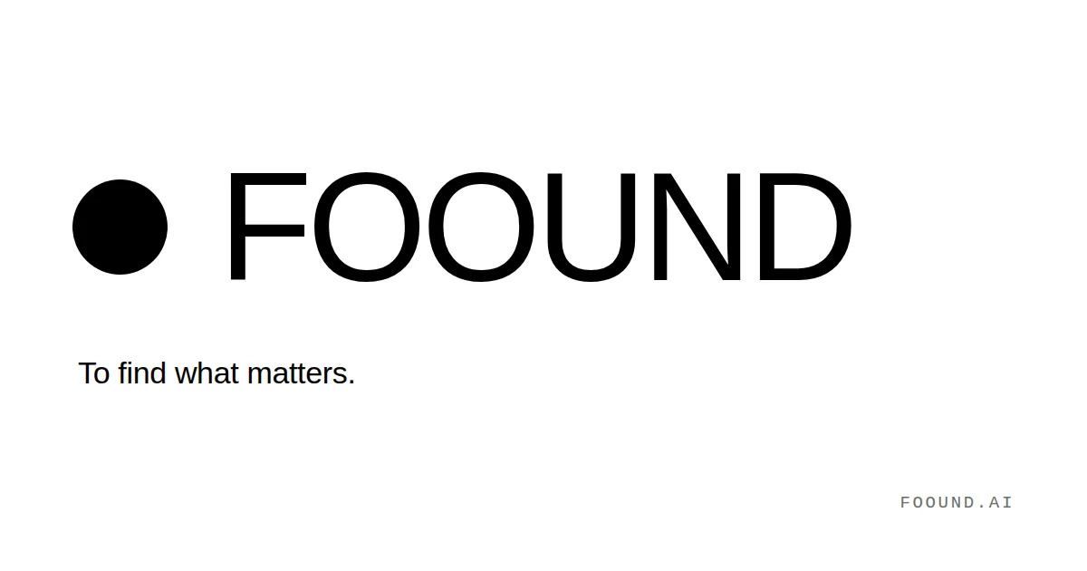 Foound header image