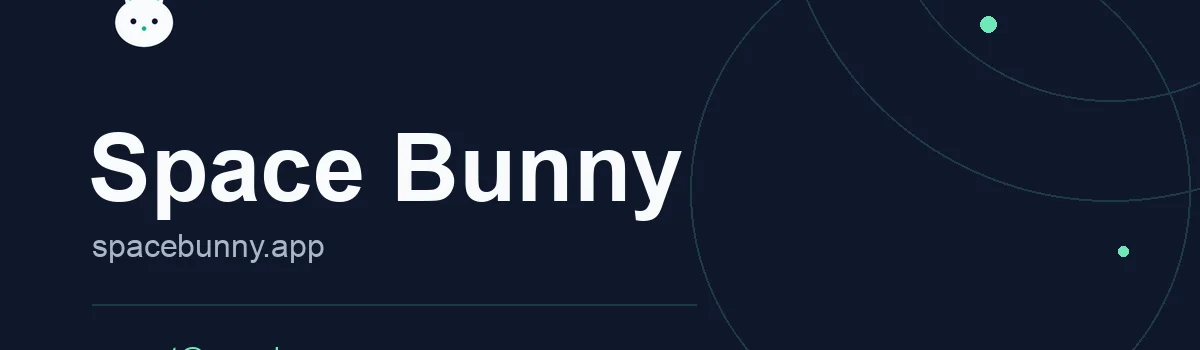Space Bunny header image