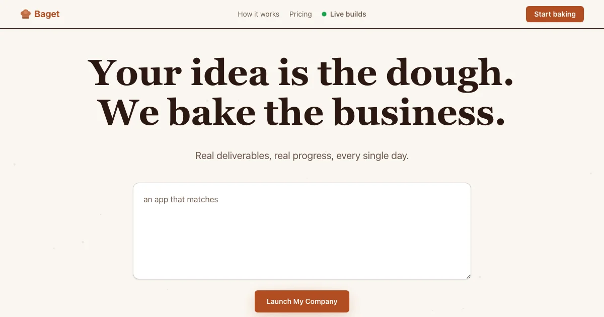 Baget Ai header image