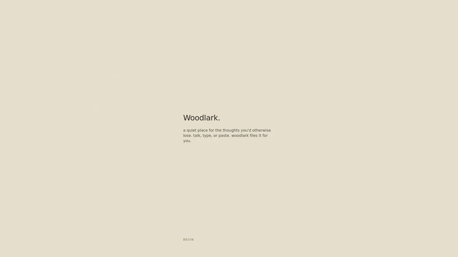 Woodlark header image