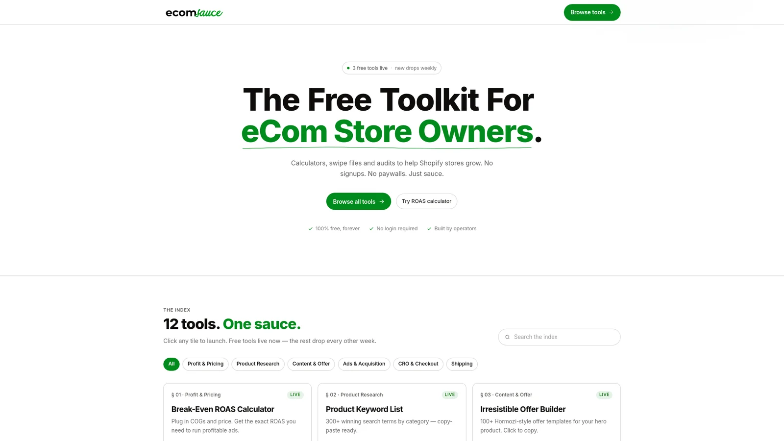 Ecomsauce header image