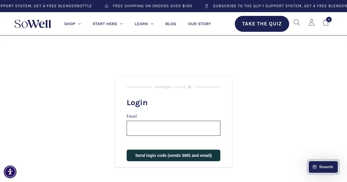 SoWell Health pricing page