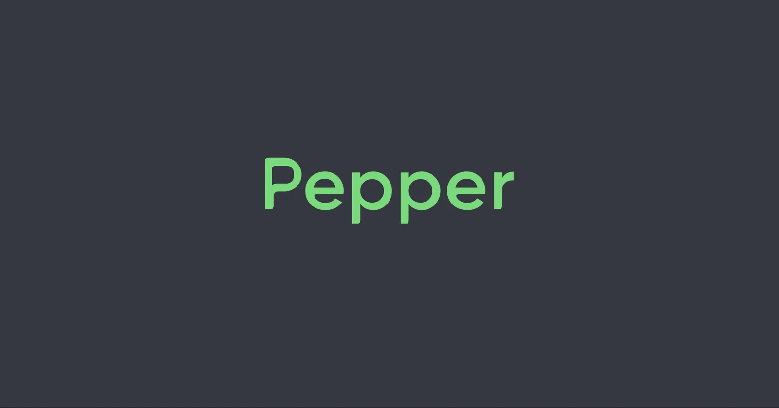 Pepper header image