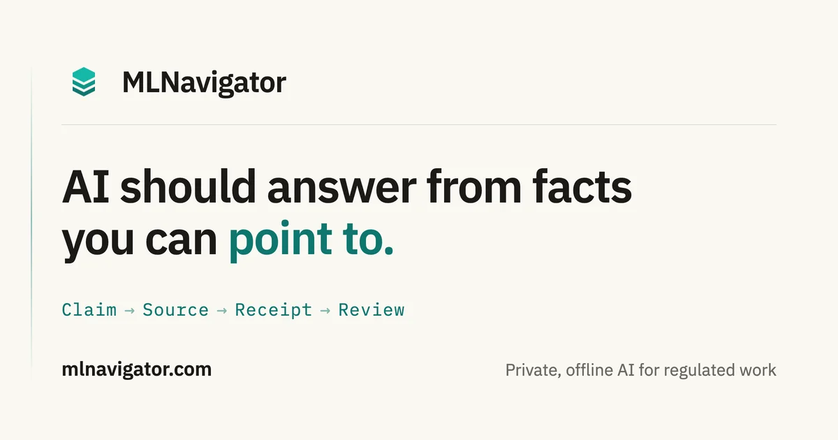 MLNavigator . header image