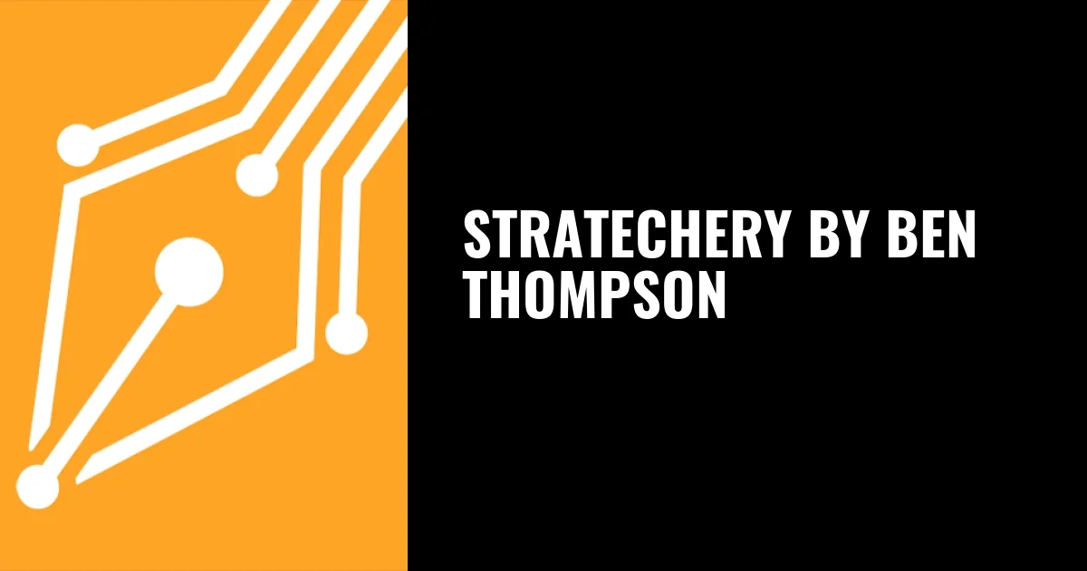 Stratechery header image