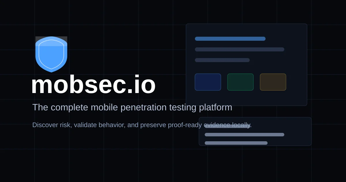 Mobsec header image