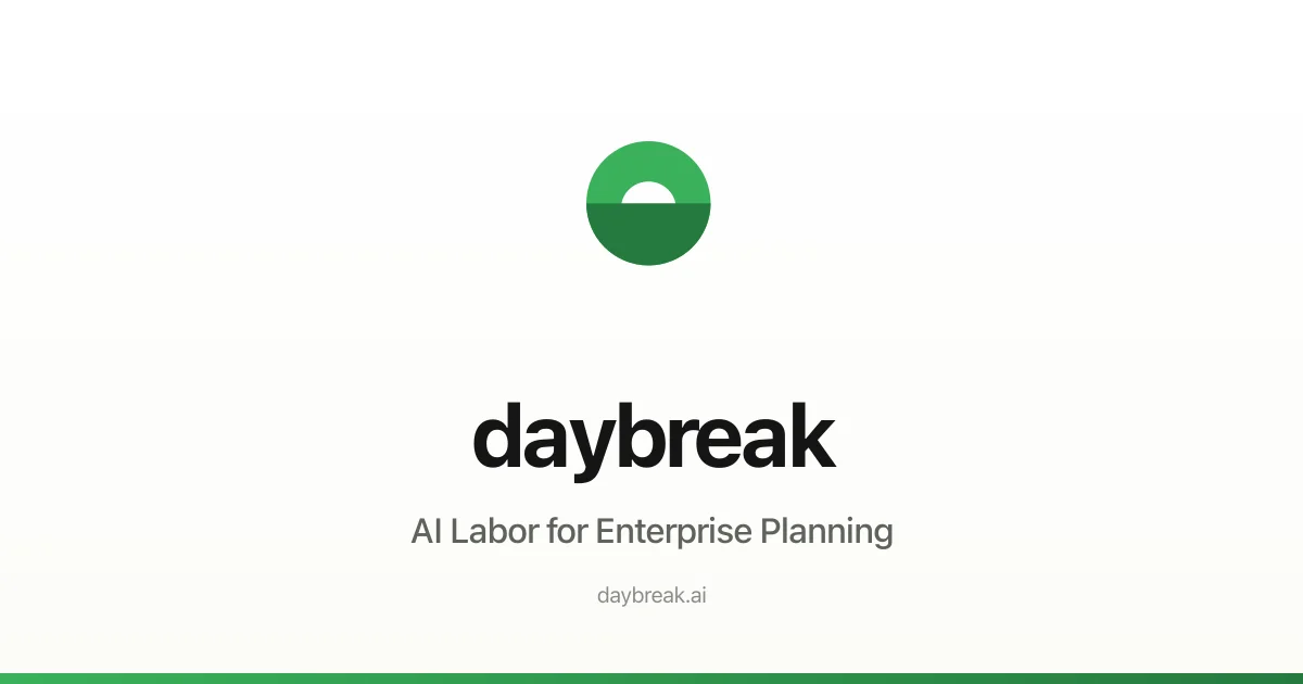 Daybreak header image