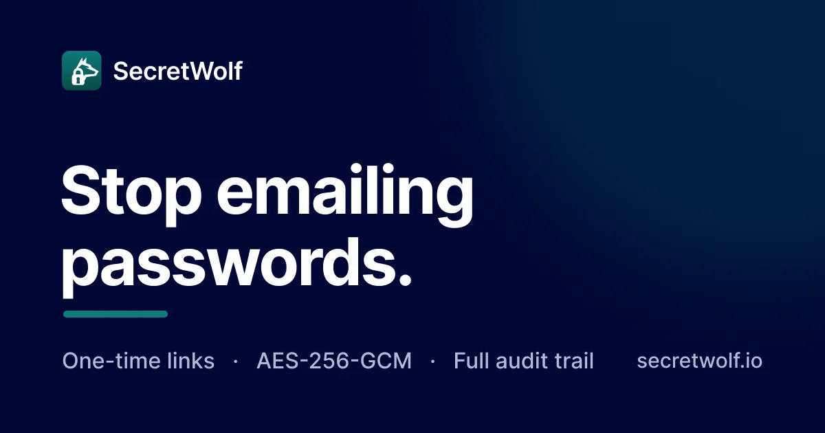 Secretwolf header image