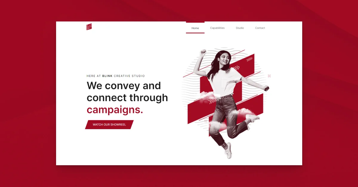 Blink Creative Studio header image