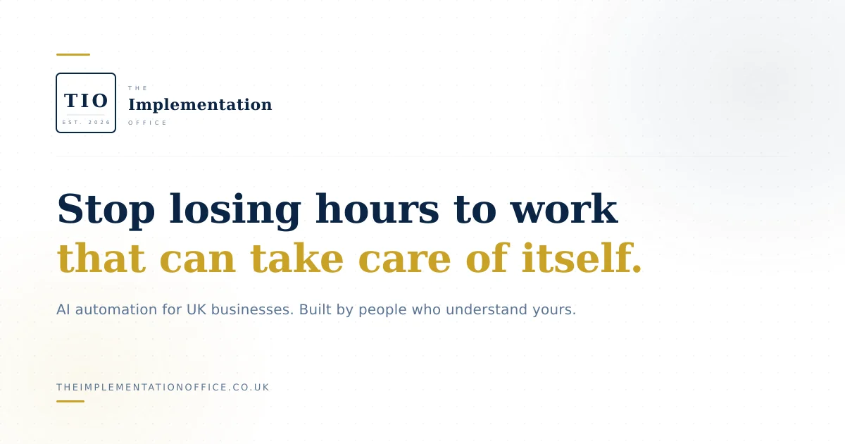 The Implementation Office header image