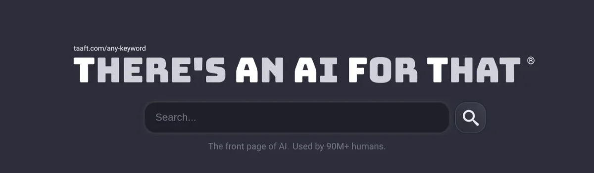 There's An AI For That header image