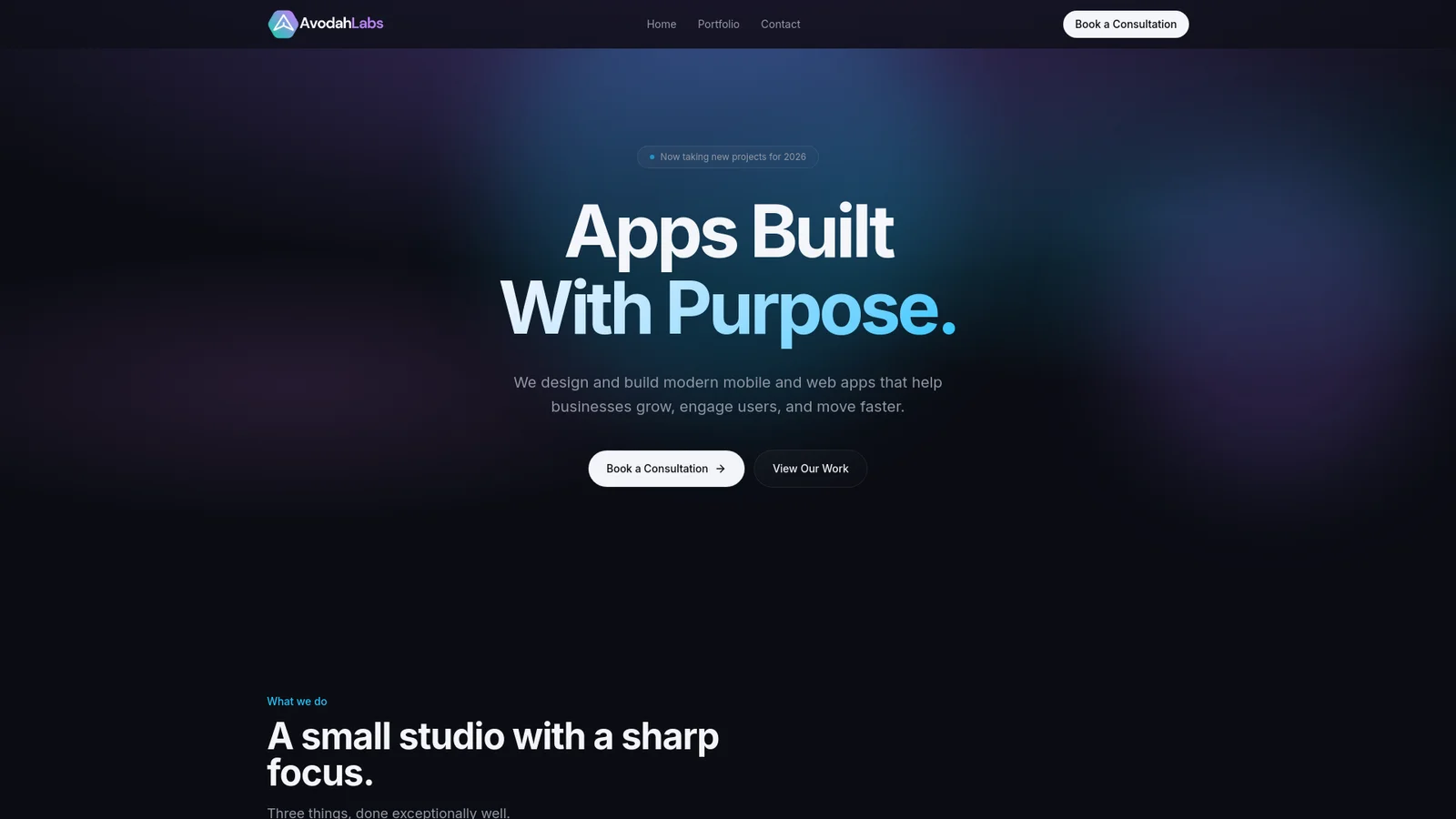 Avodah Labs header image