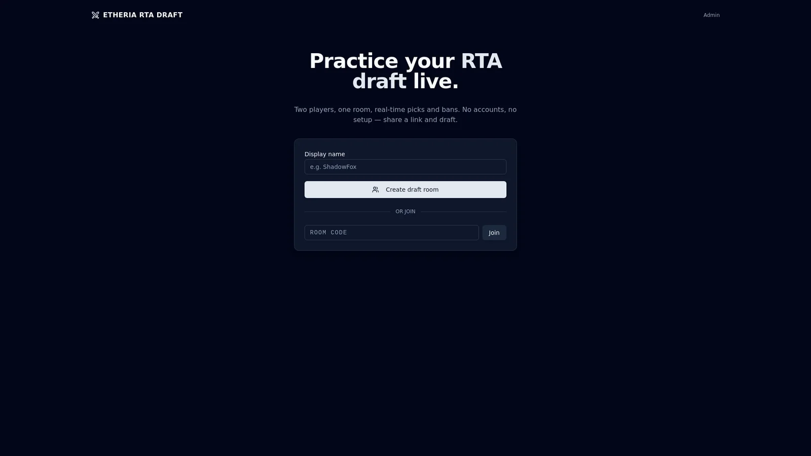 Etheriadraft header image