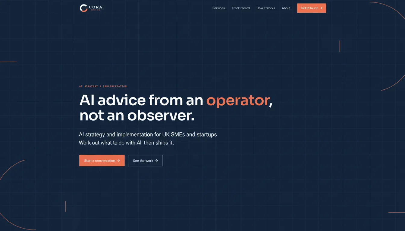 Cora Works header image
