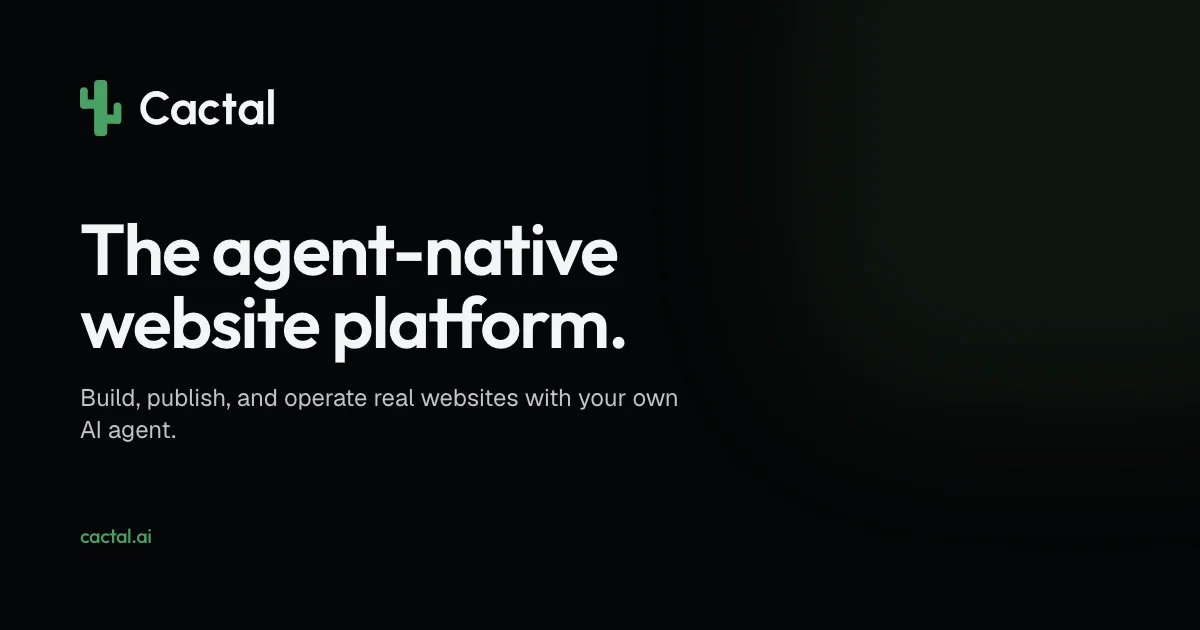 Cactal header image