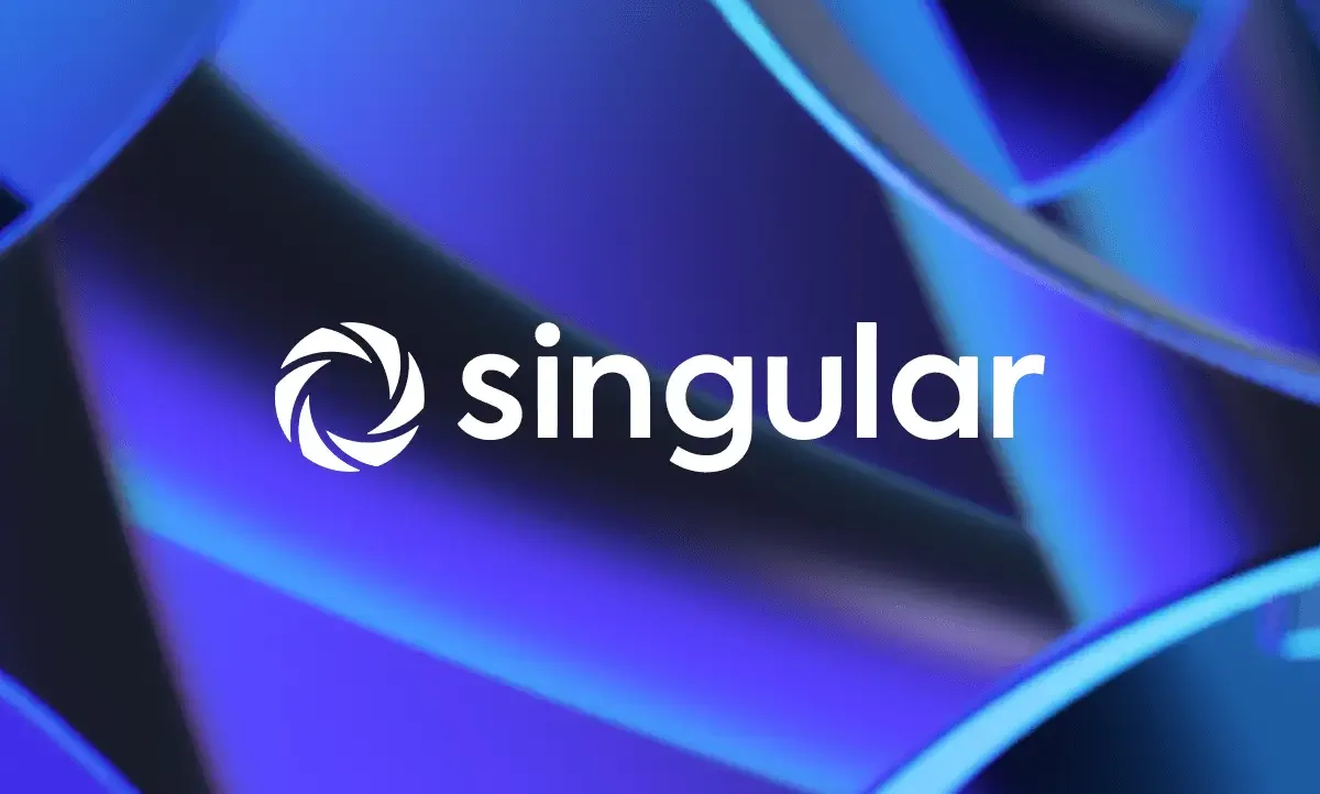 Singular header image