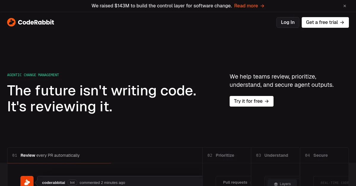 CodeRabbit . pricing page