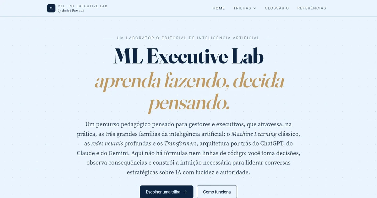 Mlexecutive header image