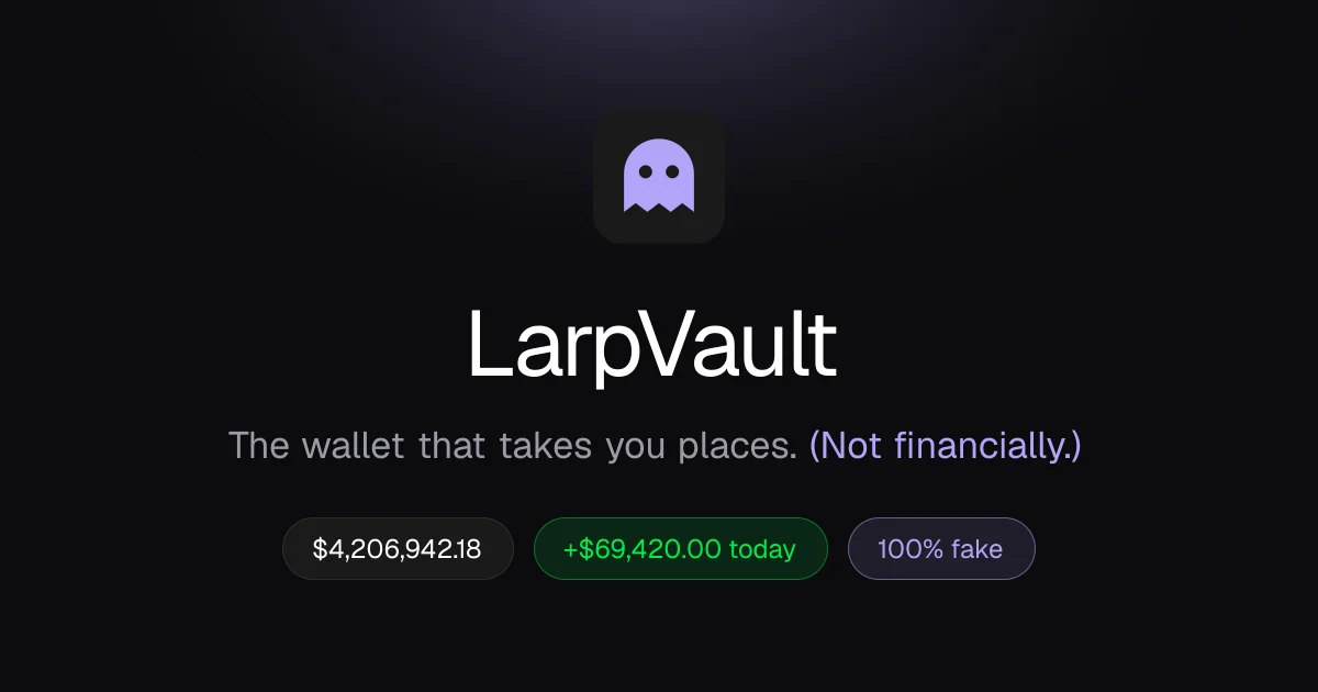 Larpvault header image