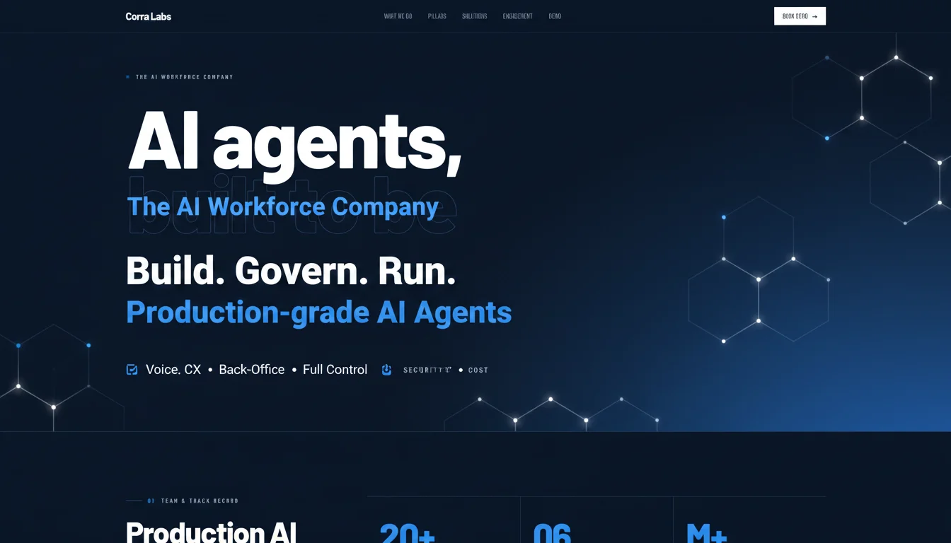 Corra Labs header image