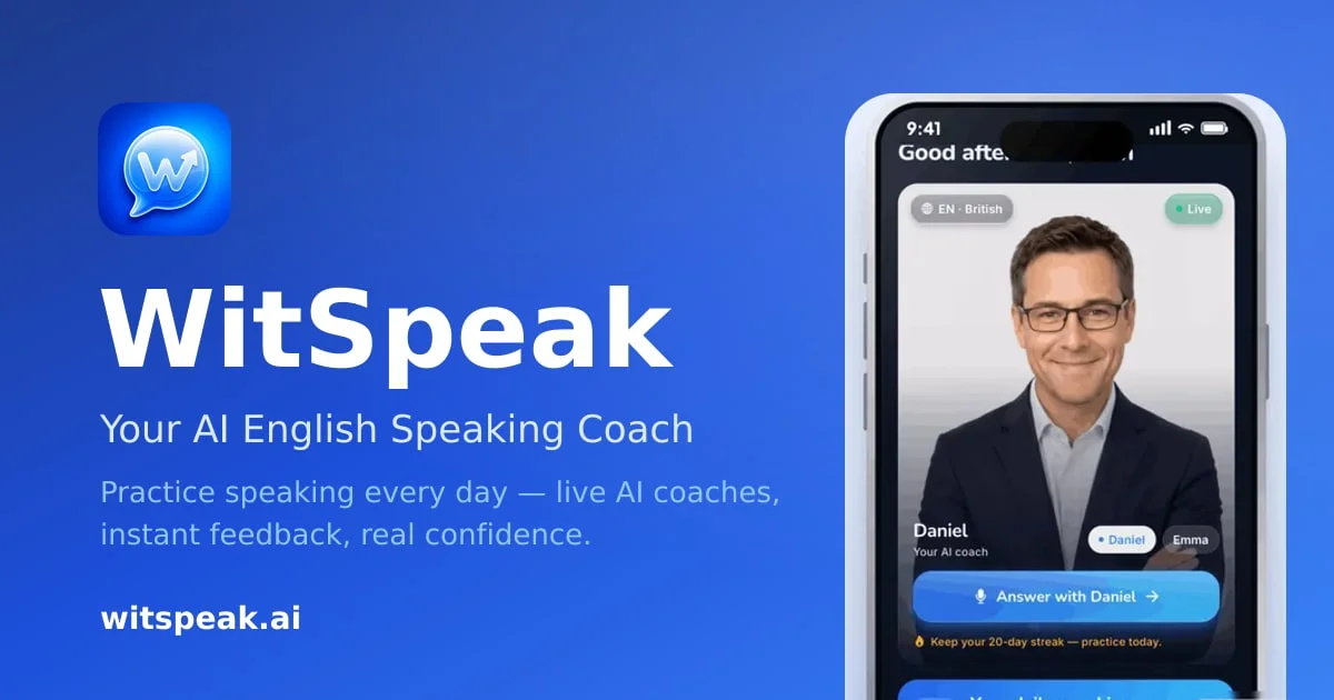 Witspeak header image
