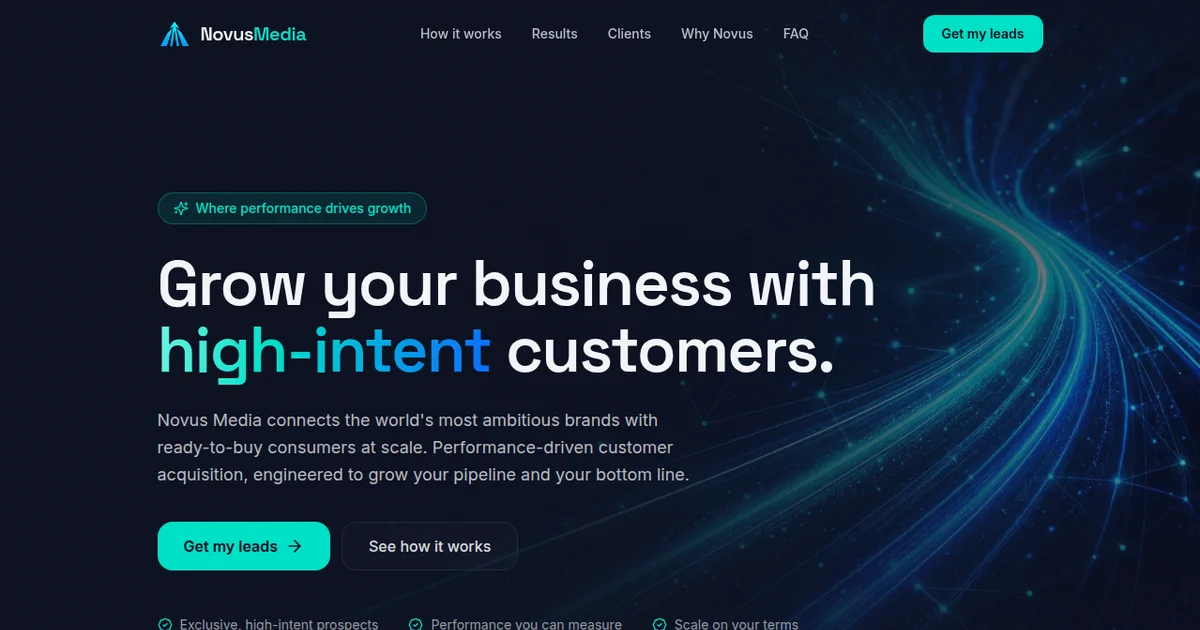 Novusmedia header image