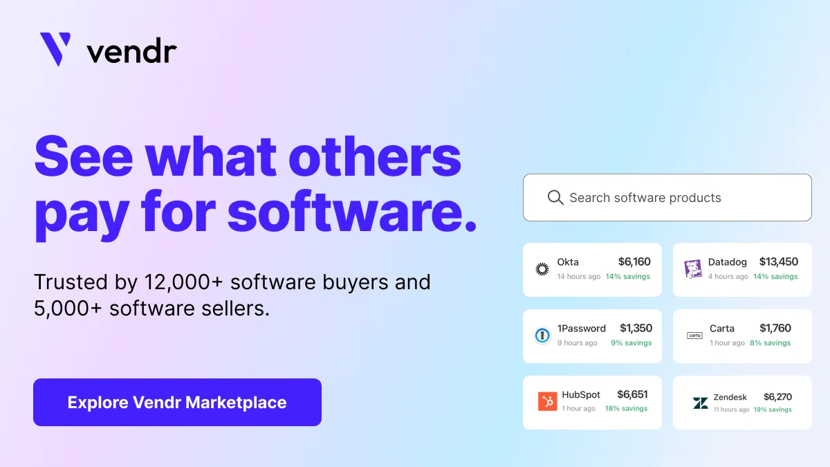 Vendr header image